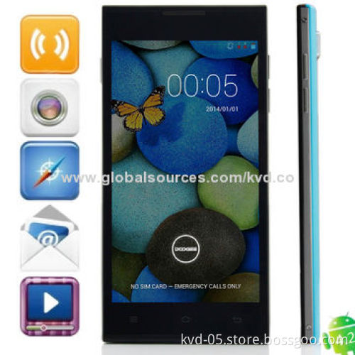 5-inch HD GPS Phone with IPS OGS GAP Quad-core 1.3GHz, Dual-SIM